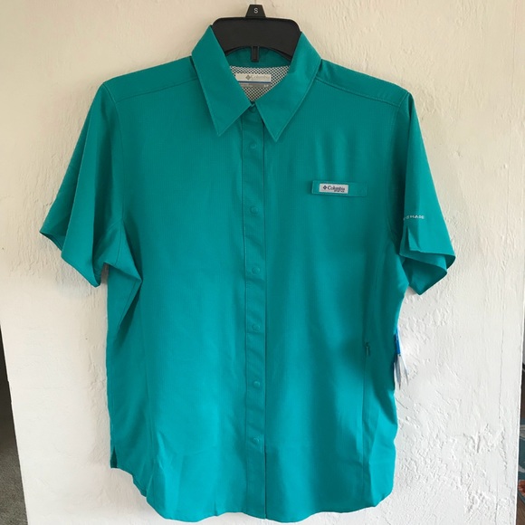 columbia crystal springs short sleeve shirt